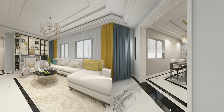 在路上.......-瑞和园89.50㎡B户型3室2厅1卫-副本-装修设计方案