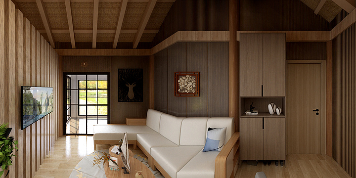 李涛-南美民宿民族风格-装修设计方案