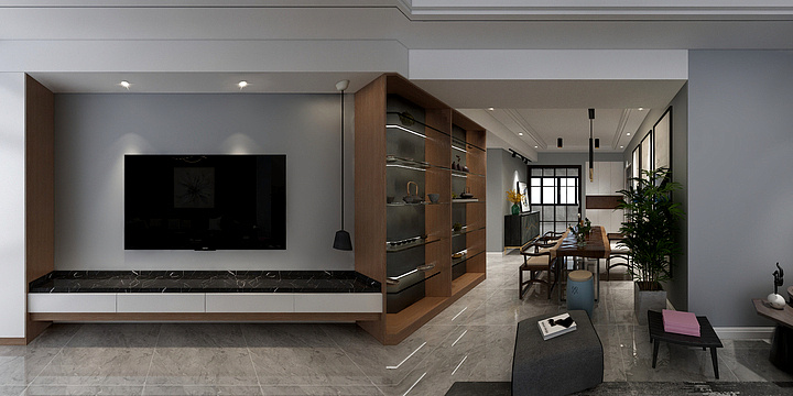 胡佳庆-五洲做效果图-装修设计方案