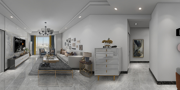 Miss予-华发120平户型图-装修设计方案