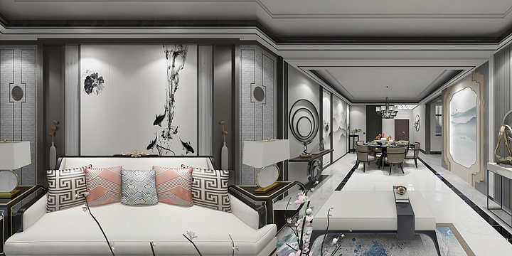 室内设计师  骆林-别墅-装修设计方案