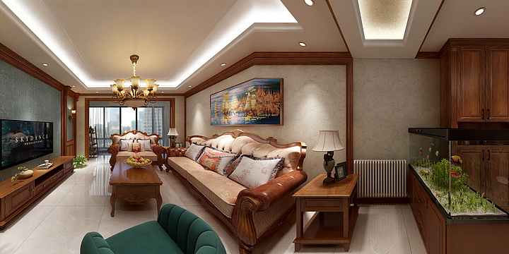 梵帝尼Mr.陈立designer-恒大帝景葛总-装修设计方案