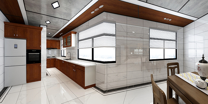 科贝尔全屋定制家居-科贝尔橱柜衣柜+全屋定制家具-金福第-53301-5K-装修设计方案