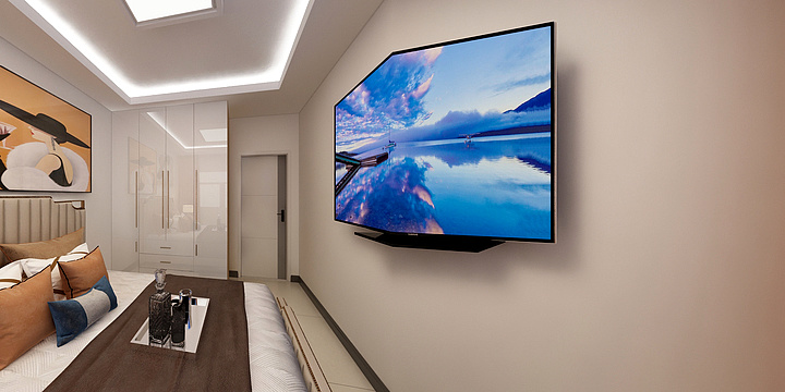 九天揽星月-欧泰次卧2-装修设计方案