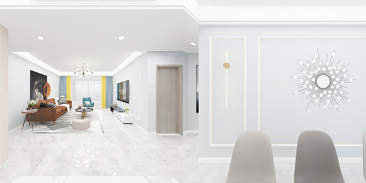 一叶知秋6788-景城家园2-装修设计方案