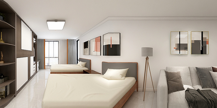 设计师韩博-温暖小家-柏林爱乐-装修设计方案