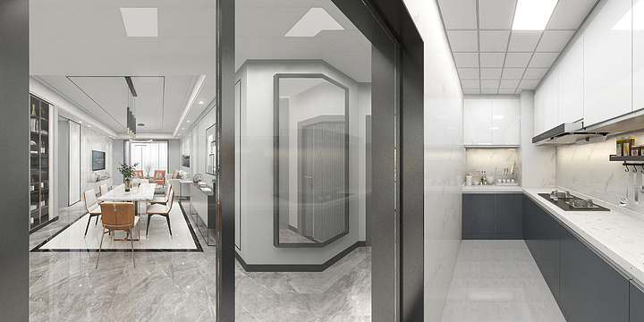 叱诧月海鱼鱼猫-雅安-荧经-经河上院套三-装修设计方案