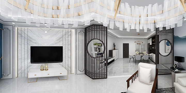 张秋杰欧雅装饰-南径11楼罗*杰-装修设计方案