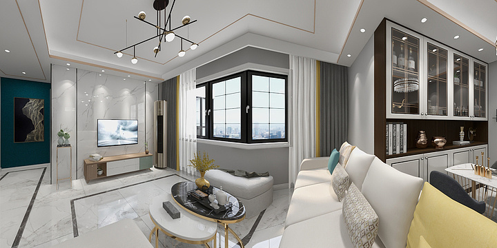 华驰建筑装饰工程有限公司-福星佳园-装修设计方案