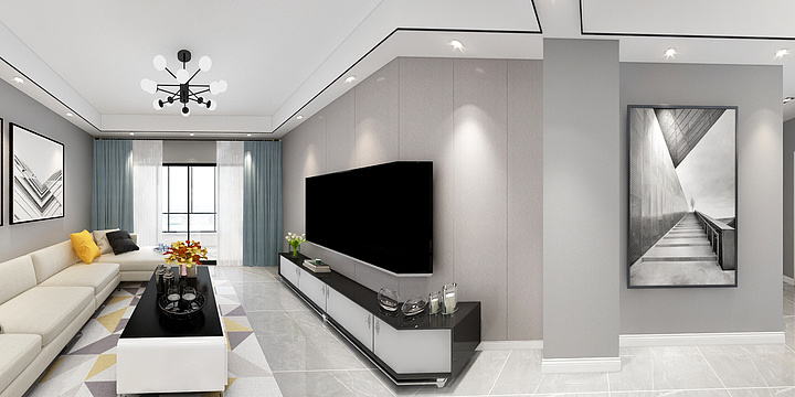 室内艺设计-世纪景园-1-装修设计方案