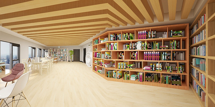  ꯭不꯭够꯭优꯭秀꯭.-阅览室-装修设计方案