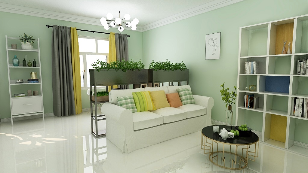 四个圈-心理咨询室-装修设计方案