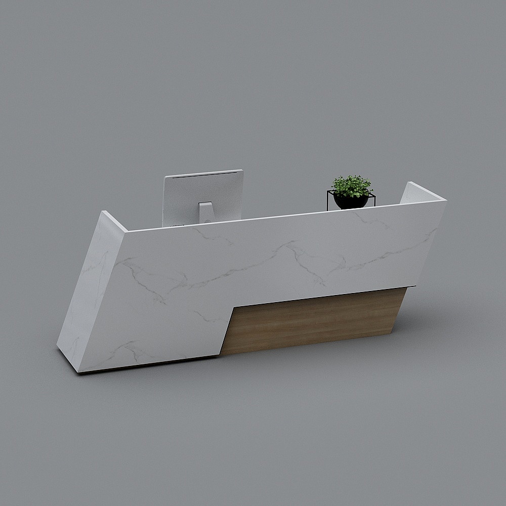 前台3D模型
