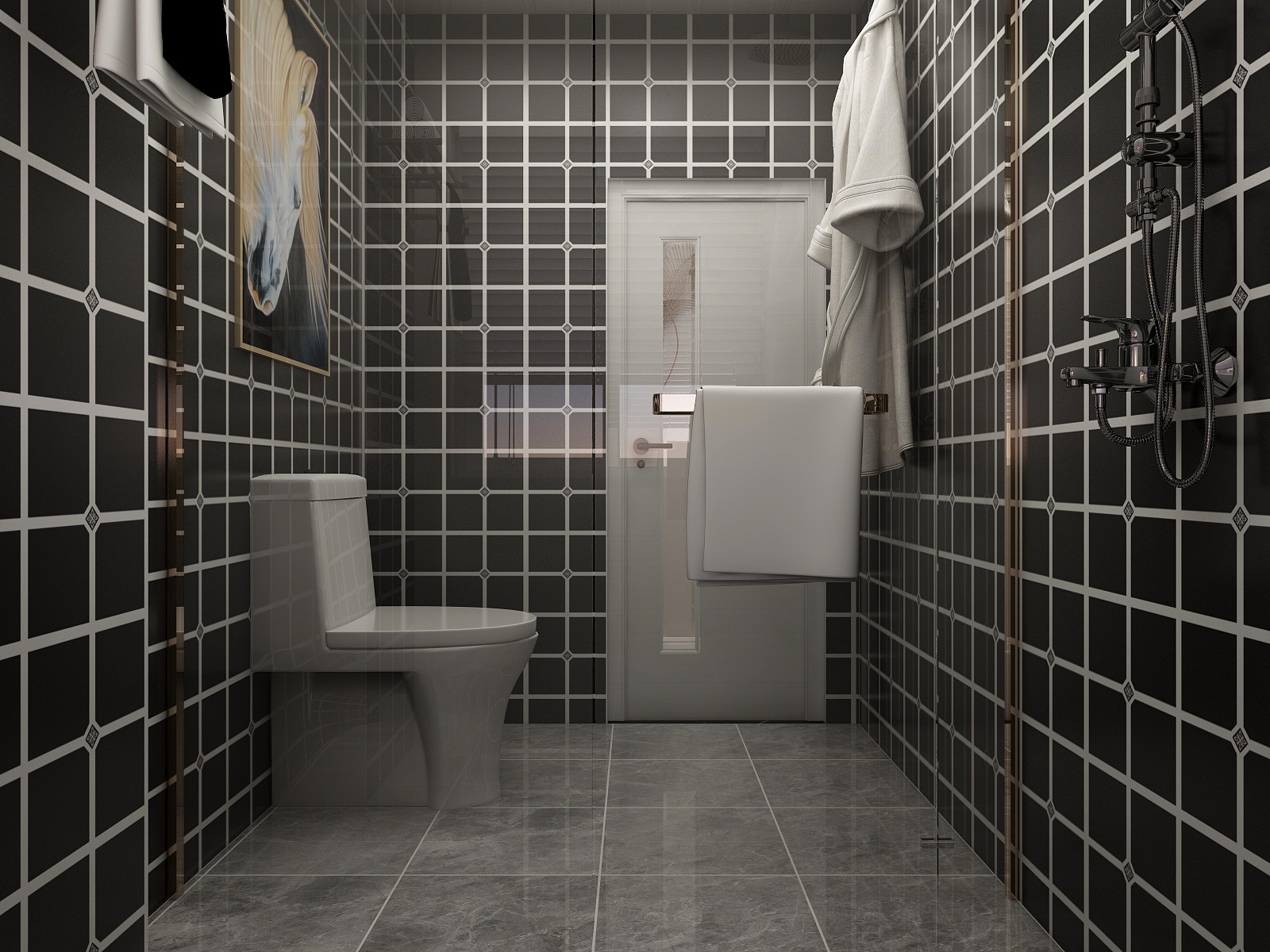 张旭-轻奢风两层别墅装修效果图