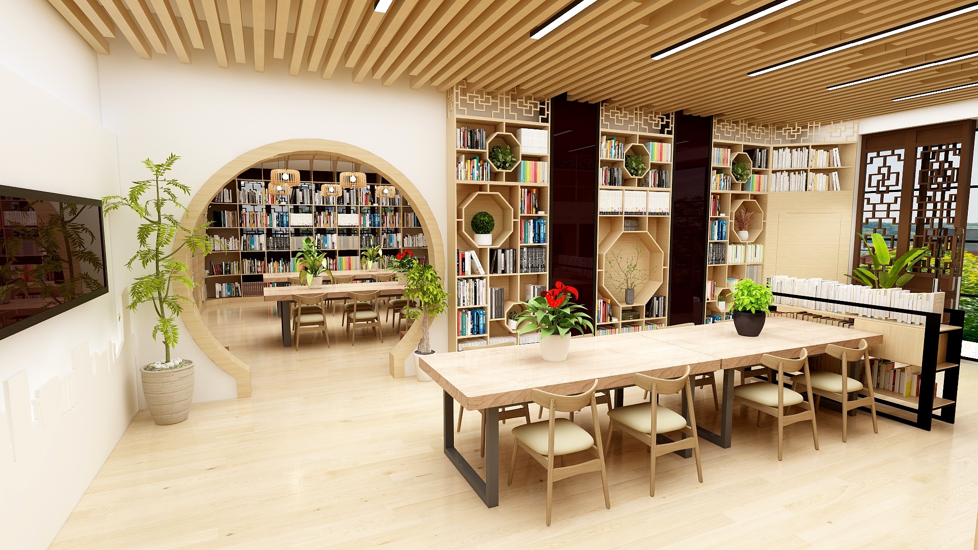 少三少一-东海城市书房-装修设计方案