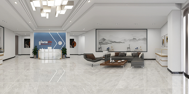 Miss予-普兰店重工办公楼客厅-装修设计方案