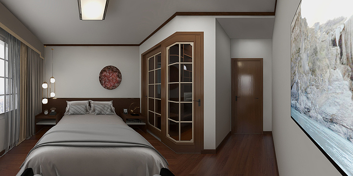 会画图的小欢喜-新中式-装修设计方案