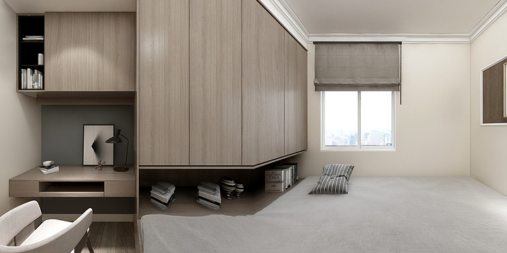 设计师孔维豪-东小口回迁户140平米效果图-副本-装修设计方案