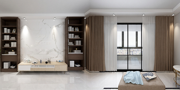 大荔烹鱼雁-都市4楼东-装修设计方案