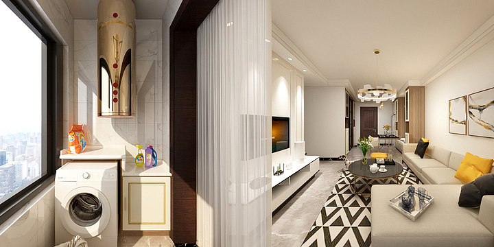 赵蕊-大尧4-2-702刘老师雅居设计-装修设计方案