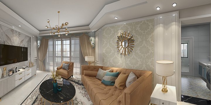 卡子KA-中原家园6#西户-装修设计方案