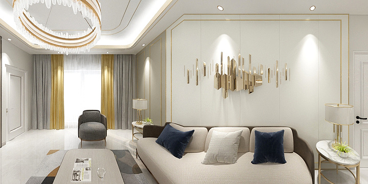 邓钊-博学院书香门第李女士雅居新块-装修设计方案