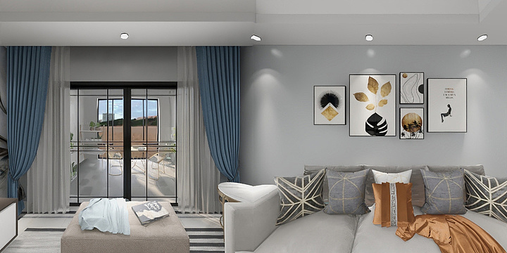 浮生如梦   葛平-昆明红星天铂-装修设计方案