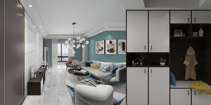 Xiearmy-水岸豪庭22栋806-装修设计方案