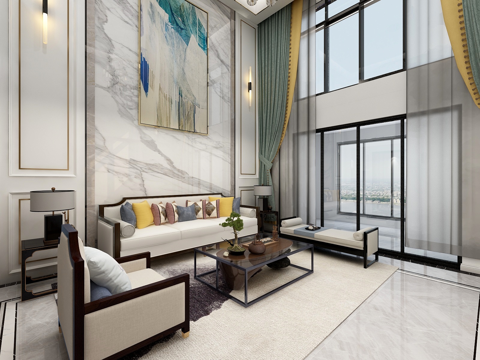 白茶靑郇-融侨悦澜庭-副本-装修设计方案