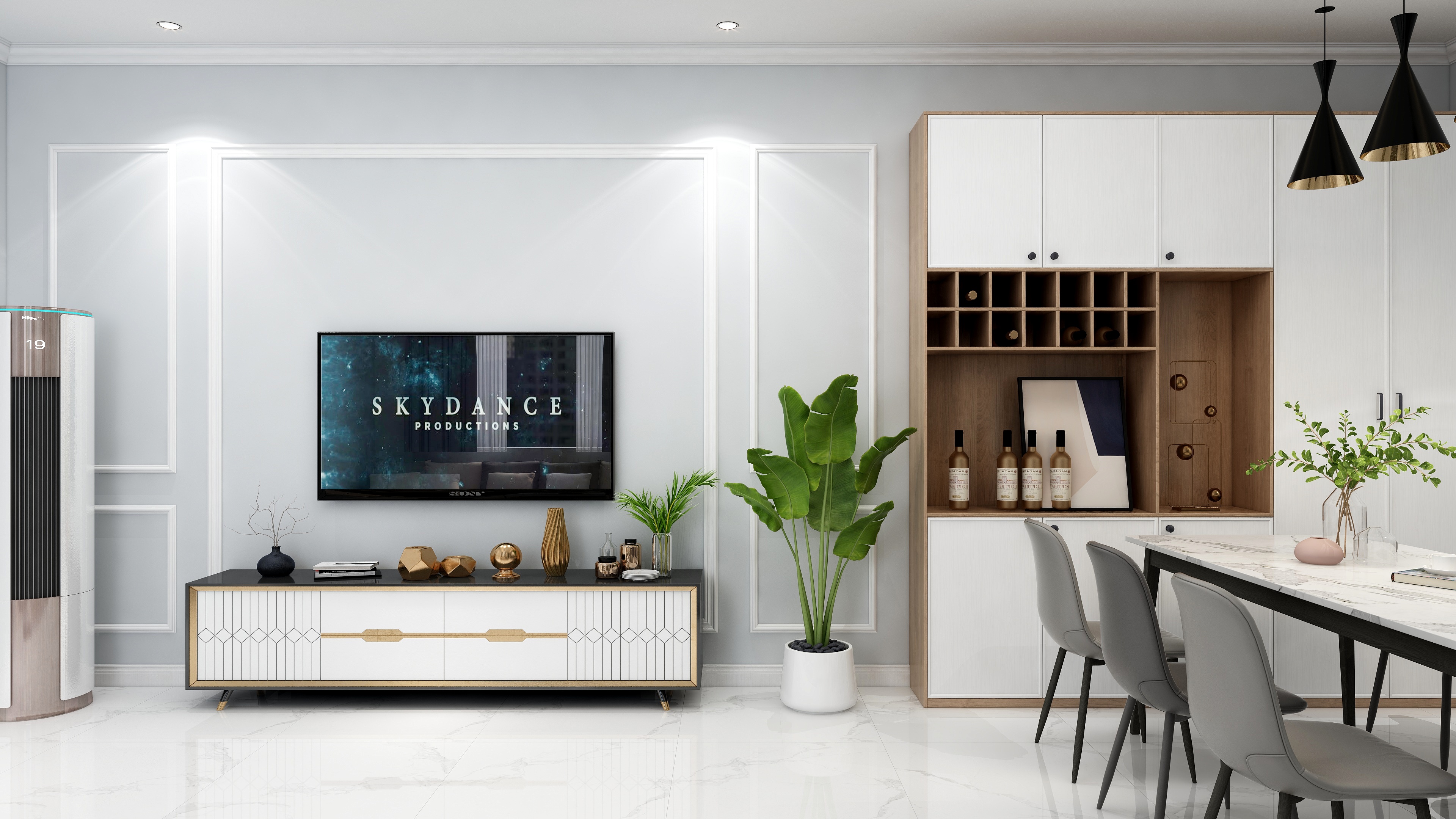 15893333629绿森林硅藻泥唐河店-万三旁客餐厅-装修设计方案