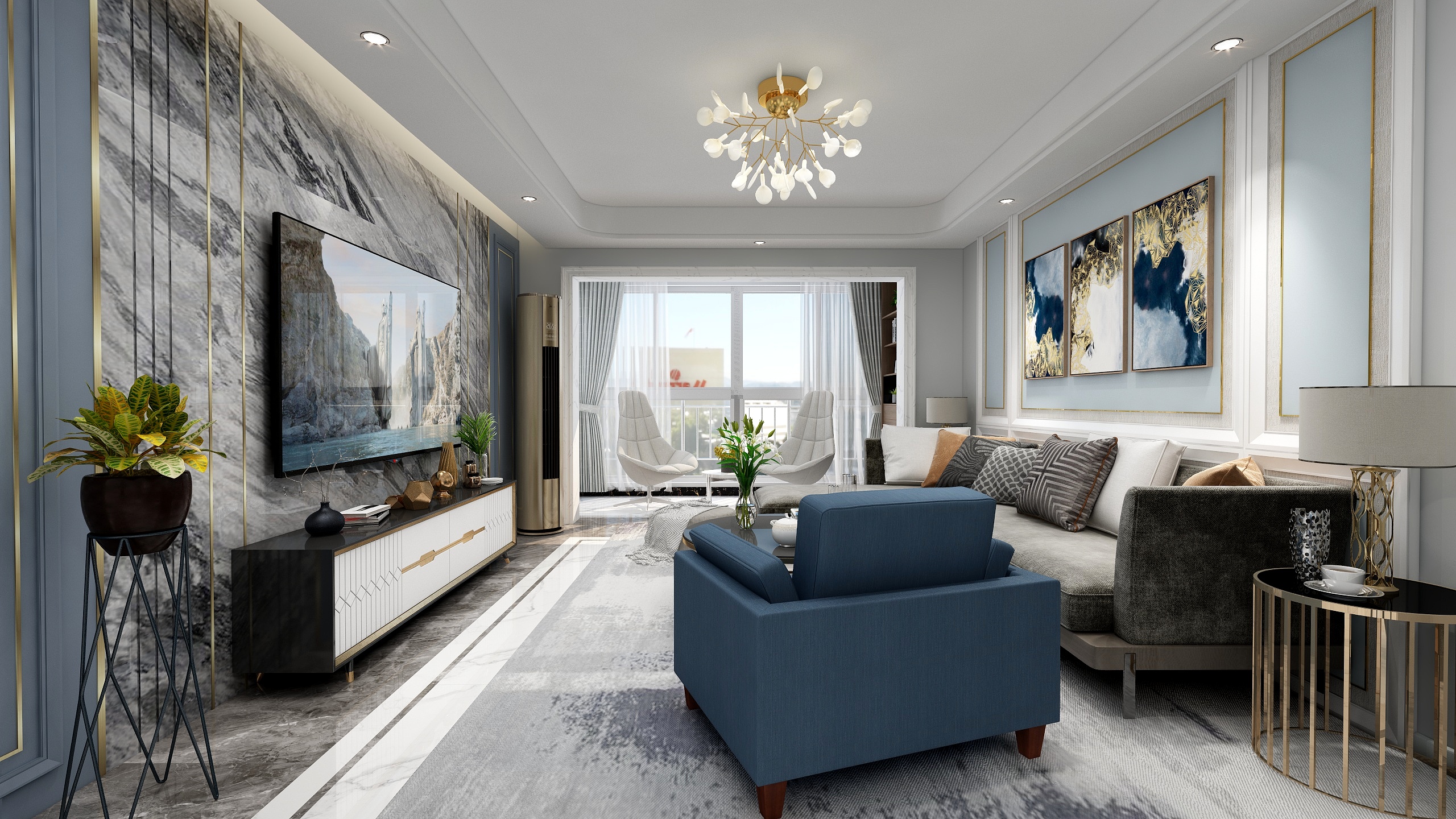 设计Ahern-冠泰.城国彭府-装修设计方案