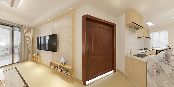 刘乐军-93平米-副本-副本-装修设计方案