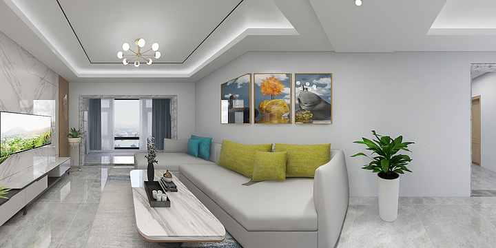 海兵装饰G-郴州鸿涛名邸-装修设计方案