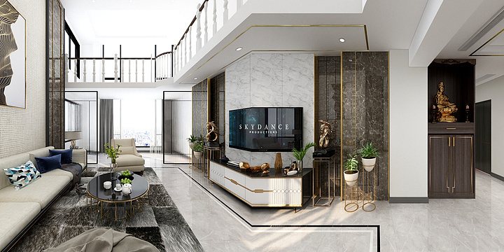 墨铭奇妙设计工作室-沉稳-装修设计方案