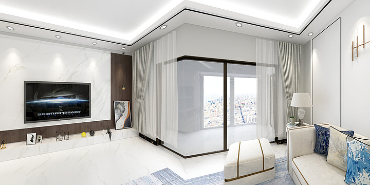 凡义设计-新洲・欧洲城户型3室2厅-装修设计方案