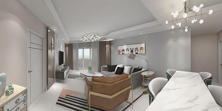 设计师杨永成-金地宋都都会钱塘-装修设计方案