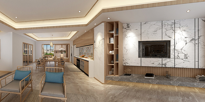 邓勇华-木的温情-装修设计方案