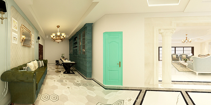 186****2519KwfM-中央著名栏目主持人杨老师豪宅-装修设计方案