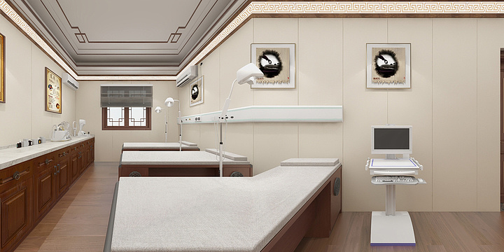 zero喵喵君-章广卫生院中医馆改造-装修设计方案