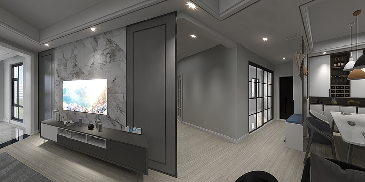 天仁设计吴永波-建中小区-装修设计方案