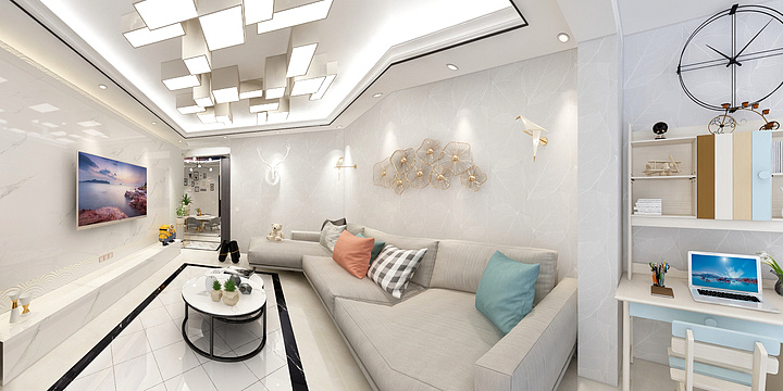 大诚饰-极简轻奢-装修设计方案