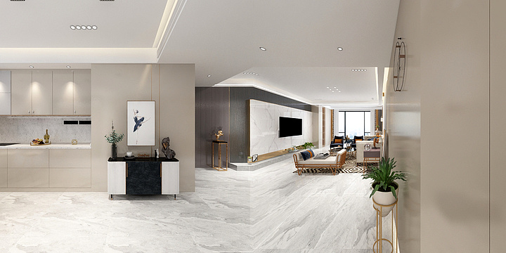 奢匠全屋定制丨青椒整装全案设计-大禹加州湾A8-2-305-副本-副本-装修设计方案