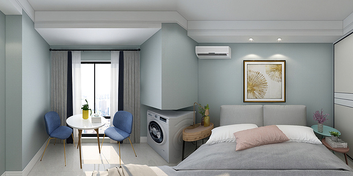 专业室内表现-中南公寓12041-装修设计方案