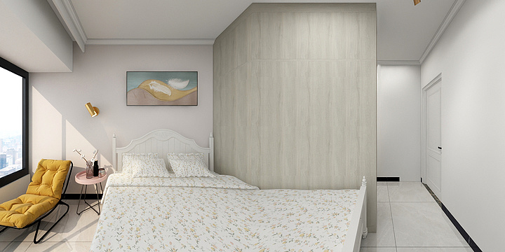 空间装饰设计梁-远洋珑郡2-1701-装修设计方案