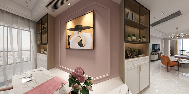 徐小胖设计-赛达康城北欧轻奢风-装修设计方案