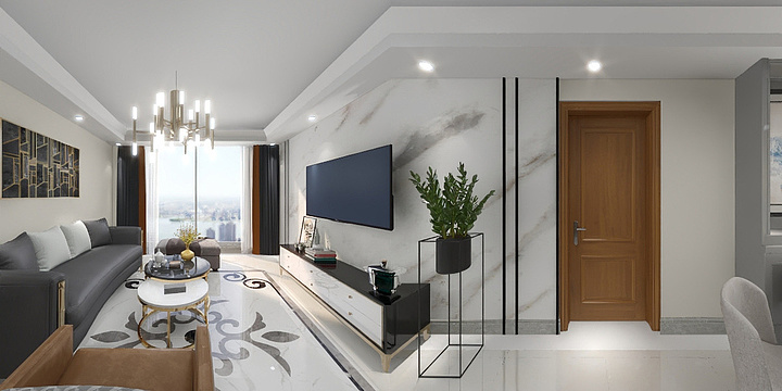 DESINGER-Dulin-如意城5x-装修设计方案