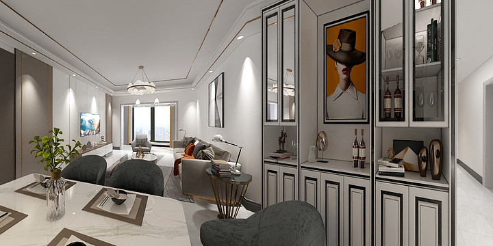 浅澜-绿地东海岸-装修设计方案