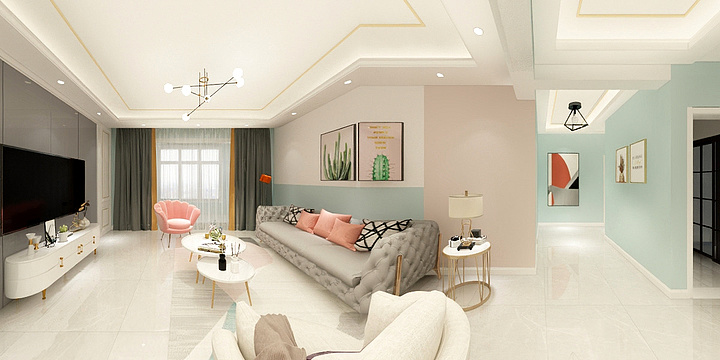 Yankee炎-三号楼一单元-装修设计方案