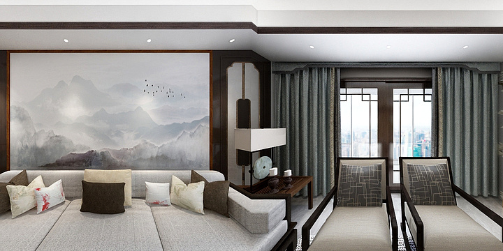 设计师王小七-怀远凯旋城140-装修设计方案