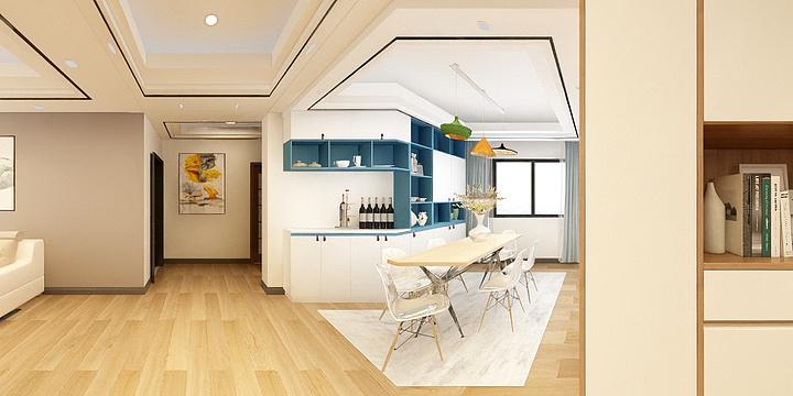 刘先生qibT-梦雅家居中海悦公馆样板间110-装修设计方案